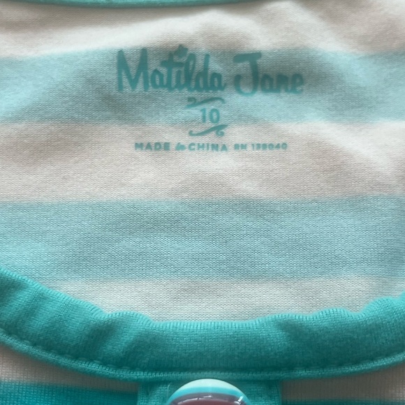 Matilda Jane Girls Size 10 Lot Dress Leggings Velvet Ruffles Halloween PJ Top - Picture 8 of 16